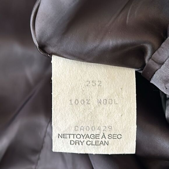 Peter Millar Sport Coat Mens Size 46L Brown Blue Stripe Blazer Jacket 100% Wool - Picture 14 of 16